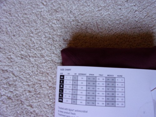 Women’s HUE Pep Talking Mid-Rise Skimmer Cropped Leggings Size Large Port Royal - Picture 7 of 8