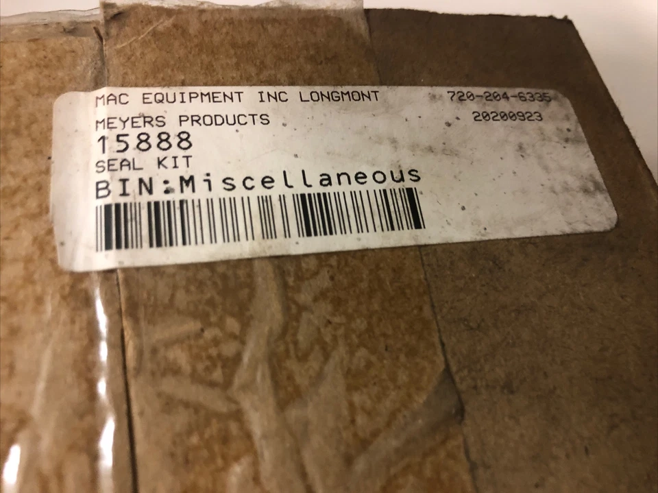 1 New Genuine Meyer 15888 plow Master Seal  Kit - Image 4 of 4