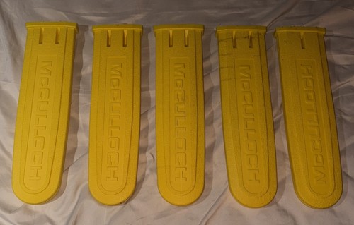 5 STCK. POSTEN VON 16 ZOLL STANGENABDECKUNGEN FÜR McCULLOCH 1-10 10-10 605 610 650 MOTORSÄGEN/
