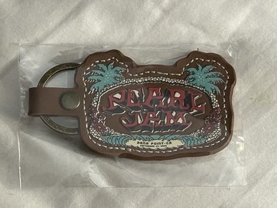 Pearl Jam 9/27/2026 Ohana Fest Wild Palms Leather Keychain Festival