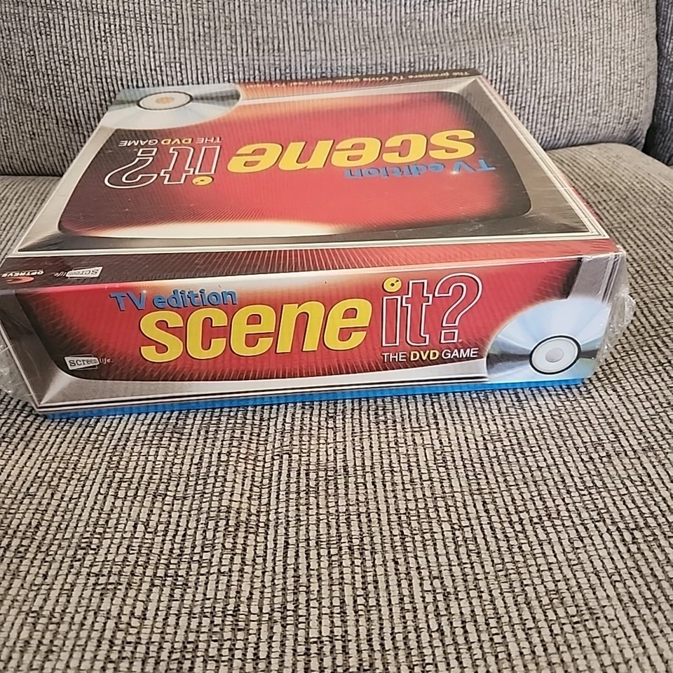 Scene It? TV Edition The DVD Game NEW Unopened Factory Sealed 2004 - Image 4 of 4