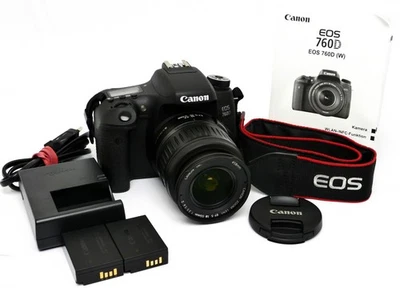 ✮ Canon EOS 760D mit EF-S 18-55 Objektiv #043032005782 || vom Händler! - Bild 1 von 4