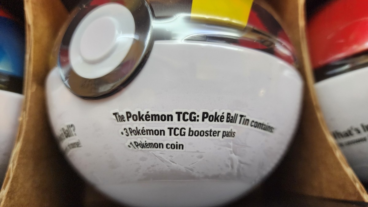pokemon pokeball booster packs Pokmon TCG: Pok Ball Tin  PSRMalam