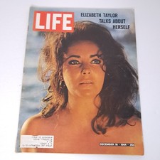 Life Magazine December 18, 1964 Elizabeth Taylor Vintage Ads