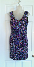 Vintage Stenay Dress 8 Sequins Beaded 100 Silk Colorful Party Event Cocktail