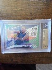 2019-20 Panini Mosaic - Give and Go Luka Dončić #10 Green Mosaic Prizm BGS 10
