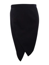 Tahari ASL Women's Asymmetrical Wrap Skirt