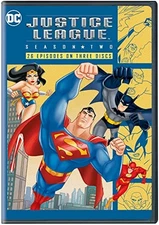 Justice League of America Season 2 DVD  NEW