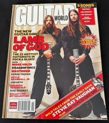 Guitar World - Nov 2006 - Lamb of God - Pantera - Alice in Chains - Mars Volta