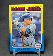 Cam Eden Rookie RC 2024 Topps Heritage High Number Card #678 Toronto Blue Jays. rookie card picture