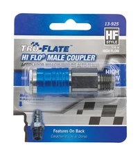 Tru-Flate 13-925 300 PSI Lightweight Aluminum Hi-Flo Style Coupler 1/4 MNPT in.