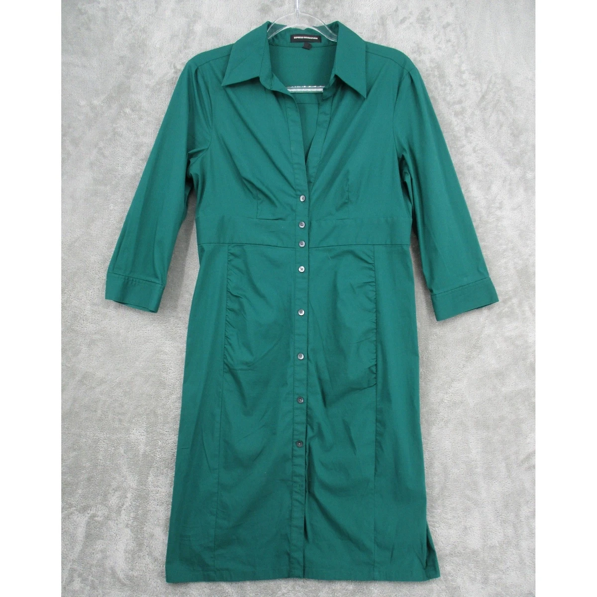 chinese dress ladies Berylove Women Dark Green Work Dress Long Sleeve Pencil Velvet Holiday Dress