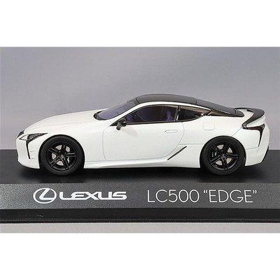 京商レクサス　LC500 EDGE ミニカー　1/43 Kyosho Lexus LC500 1:43 EDGE HAKUGIN White Diecast Special Edition