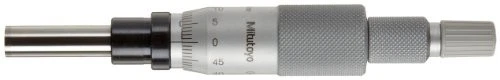 Mitutoyo 153-201 Micrometer Head  Non-Rotating Spindle  0-25mm Range  0.001mm