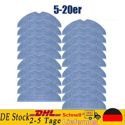 5x-20x Wischtücher für Roborock S7 S7+ Plus S7 Max S7 MaxV Ultra S7 Pro Zubehör