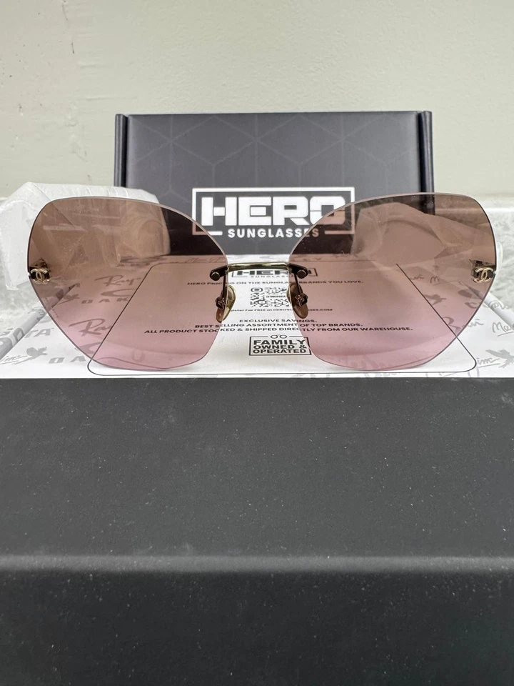 CHANEL | NUEVO | 4271T | 4271T C3959T | DORADO | DEGRADADO MARRÓN A VIOLETA Foto 2 de 4