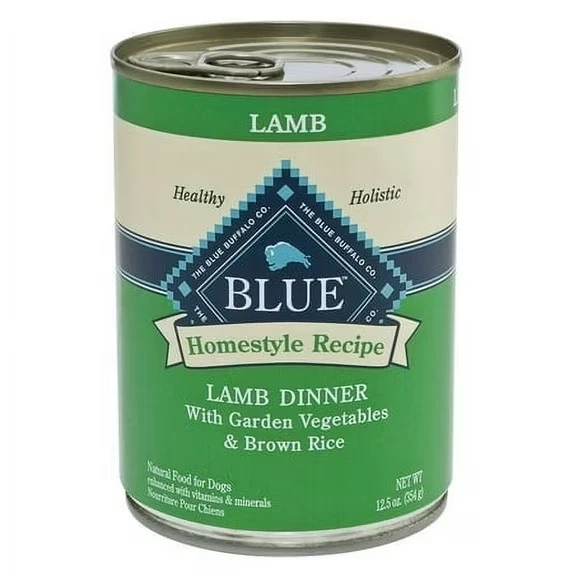 Paquete variado de alimentos húmedos para perros Blue Buffalo 4 latas - pavo, cordero, pollo, carne roja Foto 2 de 4