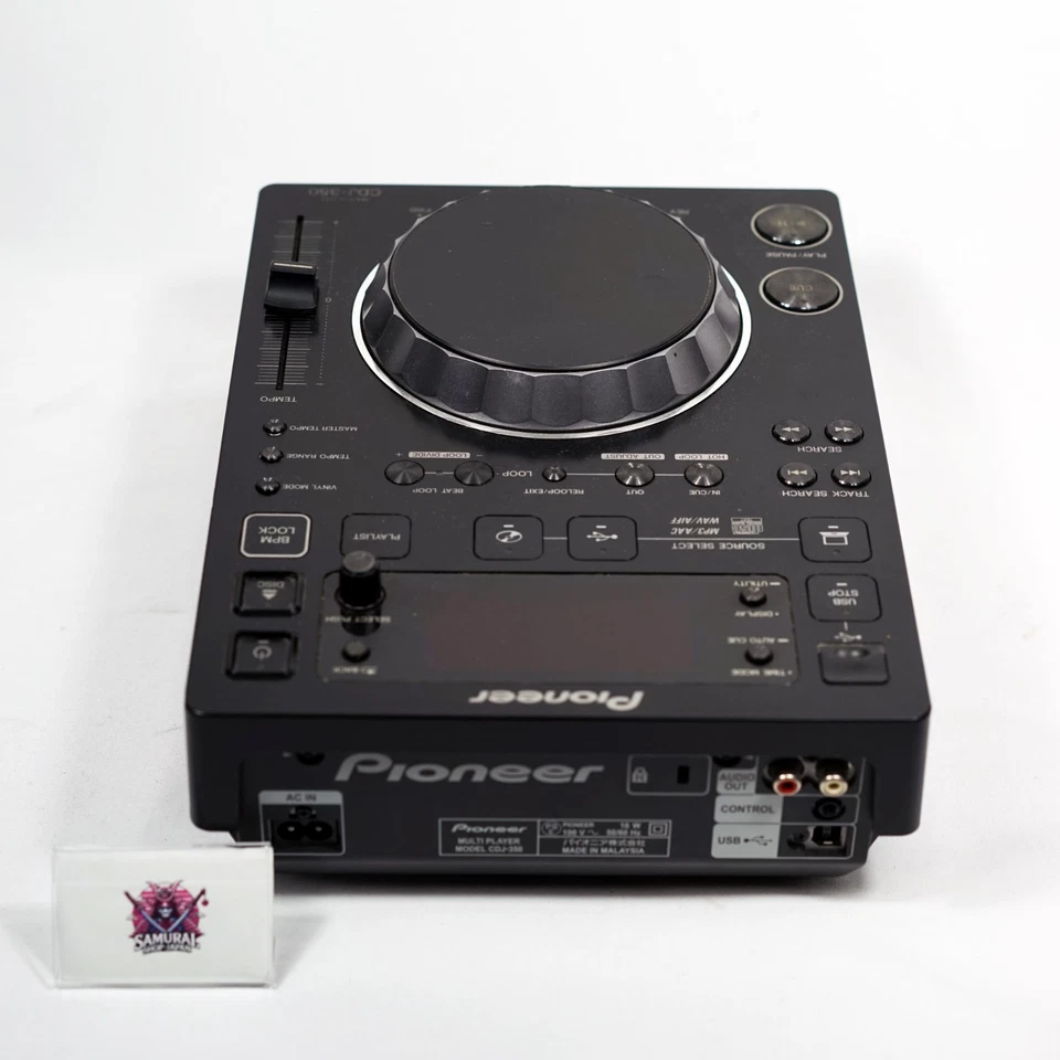 Pioneer CDJ-350 Compact Digital DJ Multi Player Plattenspieler getestet Japan - Bild 3 von 4
