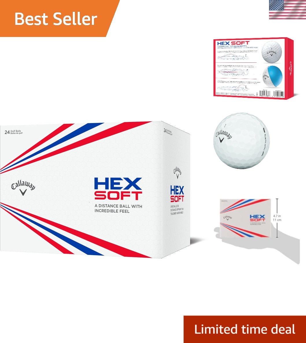 Balls - 2 Dozen Pack For Max Distance & Precision Play