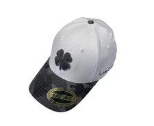  Unisex-Adult Patriot 5 Hat Small-Medium White Hat/3d Charcoal Clover