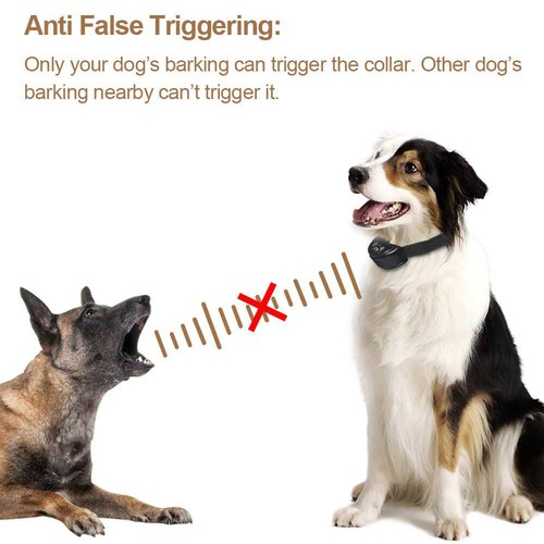 Anti Barking E-Collar No Bark Dog Training Shock Collar for Small Medium Dog US - Picture 5 of 10