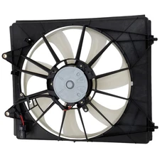 A/C Condenser Cooling Fan For 2011-2017 Honda Odyssey with Motor Passenger Side