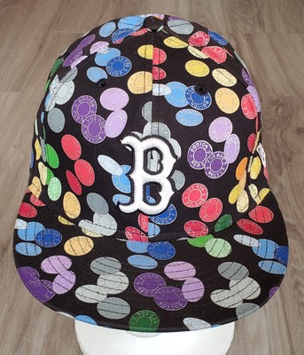 New Era Polka Dots Boston Red Sox 5950 MLB Fitted Hat 59FIFTY Cap 7 3/8