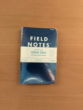 Field Notes XOXO 2024 SEALED 3-Pack Memo Pocket Notebooks