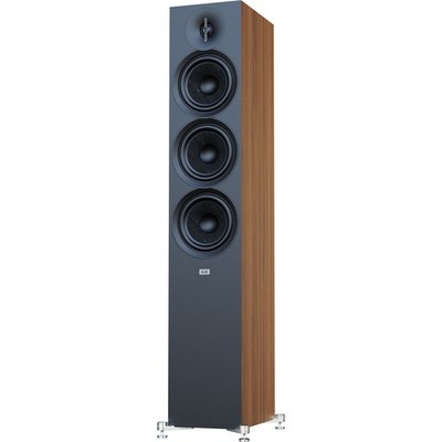 ELAC Debut 3.0 DF63 6.5'' Floorstanding Speaker for Home Theater, Walnut Each