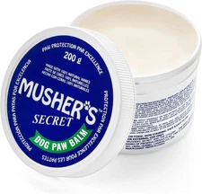 Musher’s Secret Dog Paw Wax 200g – Natural Balm for 7 ounces (200g), Blue 