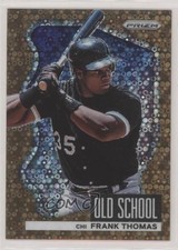 2022 Panini Prizm Old School Bronze Donut Circle 6/40 Frank Thomas HOF 0bt4