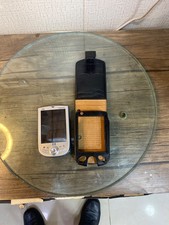 Vintage HP iPAQ Pocket PC PDA 256MB Memory Card Leather Case Untested AS-I