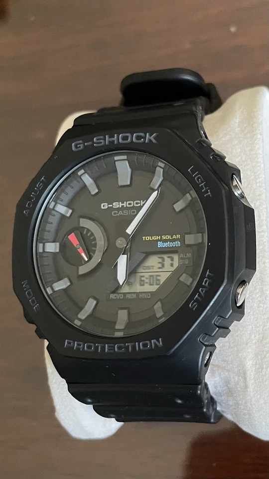 Casio G-Shock  Casioak Solar Bluetooth Watch - GA-B2100-1A. Black. - image 4 of 4