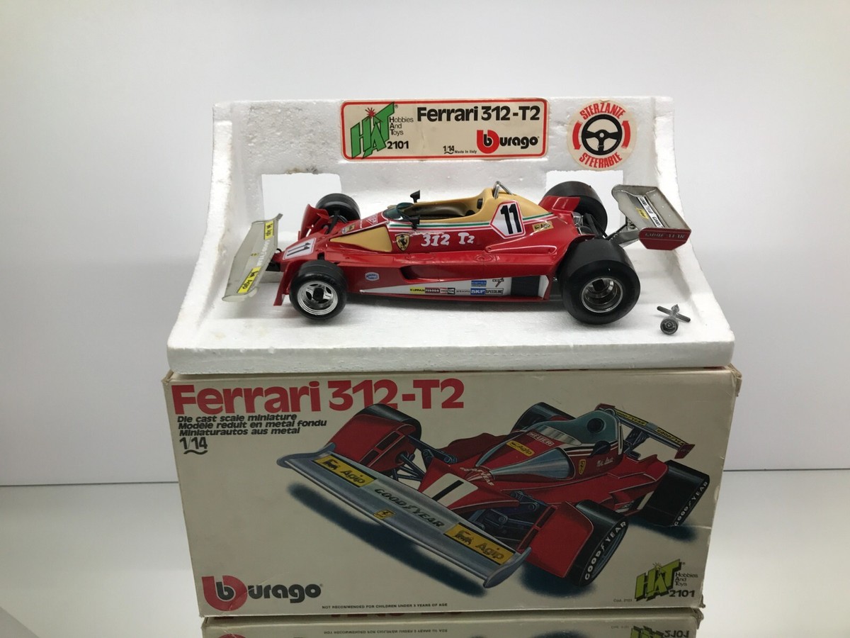 BBURAGO 2101 FERRARI 312-T2 F1 #11 NIKI LAUDA -1:18 rare- GOOD IN BOX