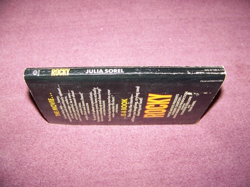 Rocky by Julia Sorel / Sylvester Stallone 1977 Vintage Paperback - Picture 4 of 5