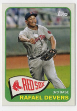 2021 Topps Series 2 Rafael Devers #T65-10 Redux 1965 Boston Red Sox