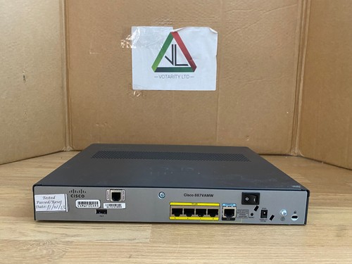 Cisco 887VAMW-E-K9 with UK PSU Cisco 887VAM-W Cisco C887VAM-W + PSU (Inc VAT) - Picture 7 of 9