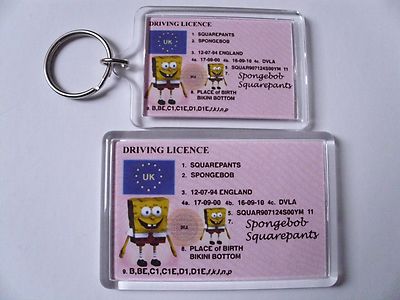 SPONGEBOB SCHWAMMKOPF Schlüsselanhänger oder Kühlschrankmagnet = ideale Geschenkidee!!!!!!!!!!!!