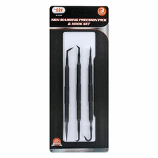 IIT Non-Marring Precision Pick and Hook Set, 3-Piece