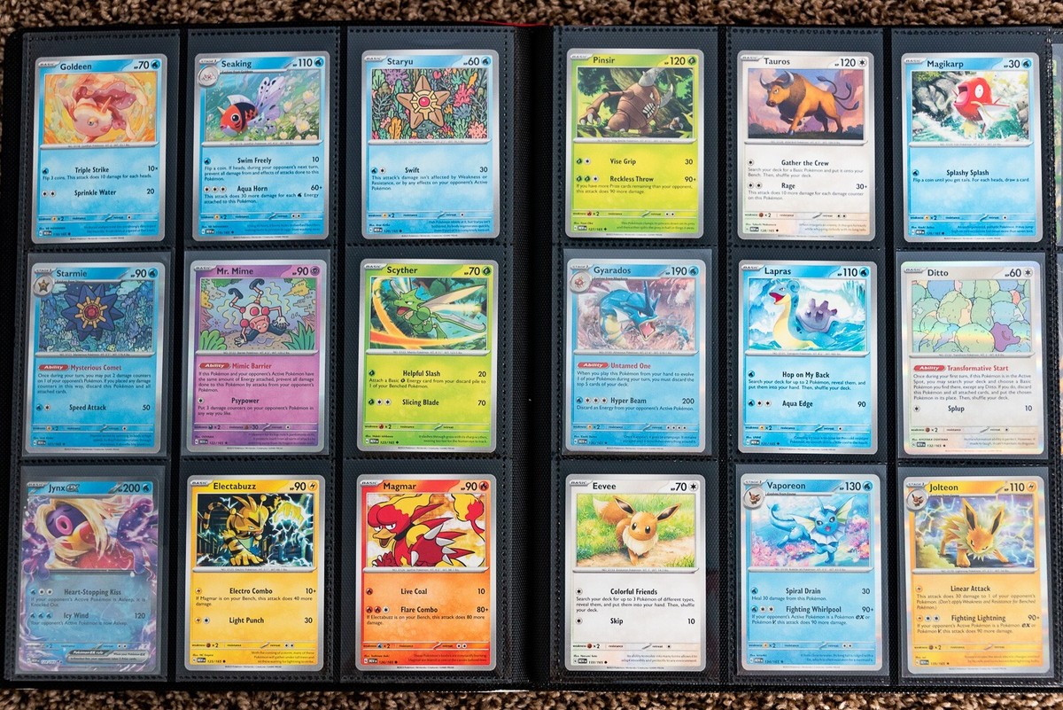 what pokemon set has 165 cards Persian 053/165 & Meowth - 151 this attack does 90 more damage Pokemon Scarlet Violet 151 Complete