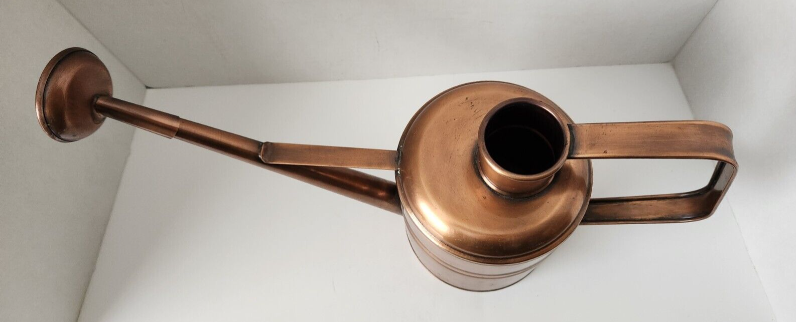 Smith & Hawken Bronzed Copper Watering Can Gardening Indoor Outdoor