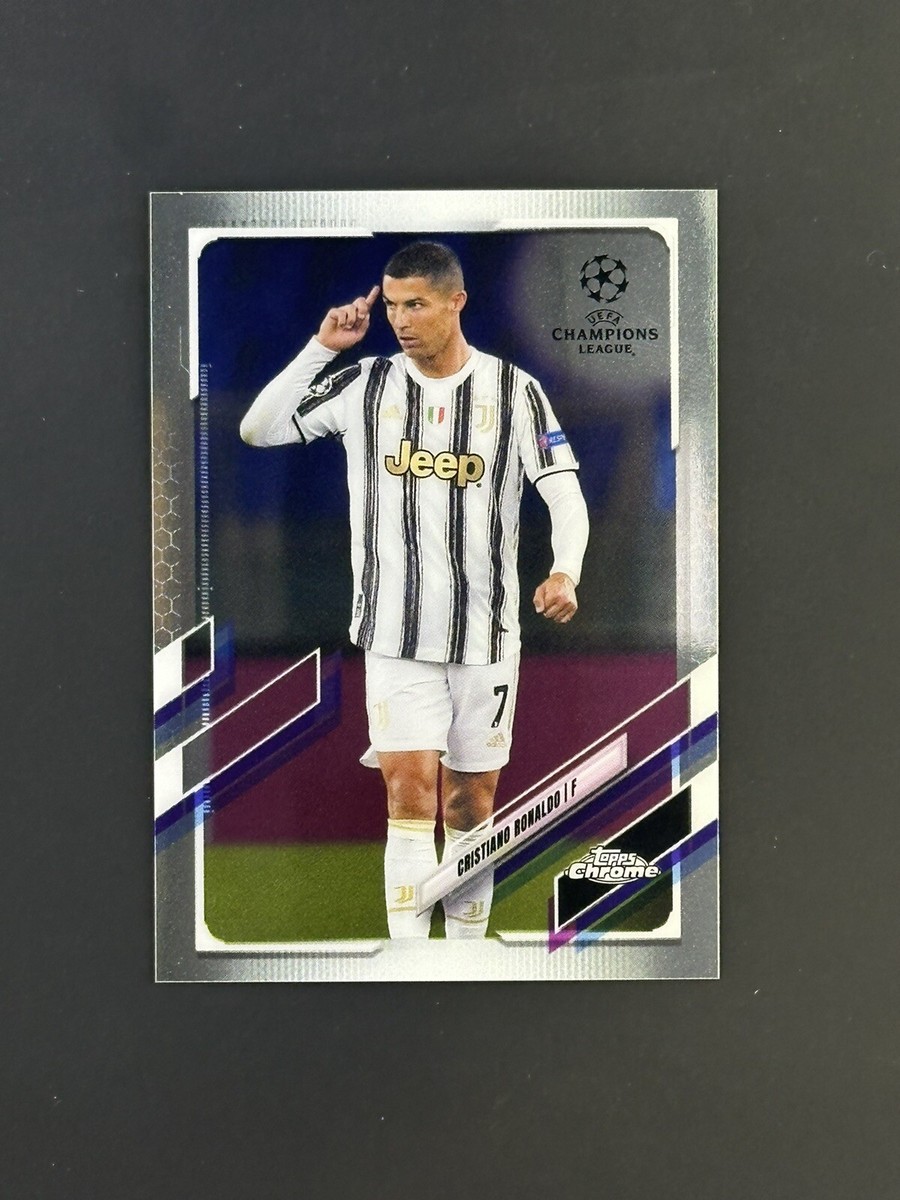 Cristiano Ronaldo 2020-21 Topps Chrome UEFA Champions League