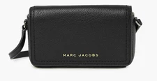 MARC JACOBS H107L01FA21 GROOVE BLACK W/ GOLD HARDWARE LEATHER WOMENS MINI BAG