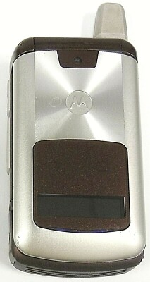 Motorola i776 - Brown and Silver ( Nextel ) Very Rare iDEN PTT