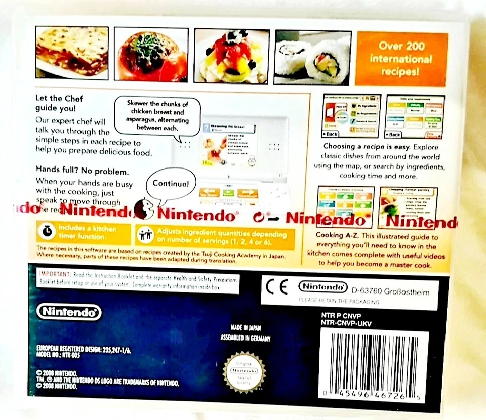 Cooking Guide: Can't Decide What To Eat (2008) | Nintendo DS | Nintendo | DS |  - Image 2 of 4