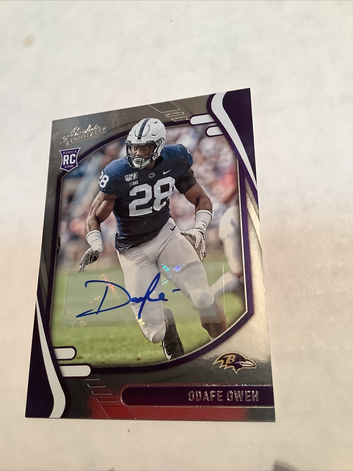 Odafe Oweh Panini Absolute #153 Signature