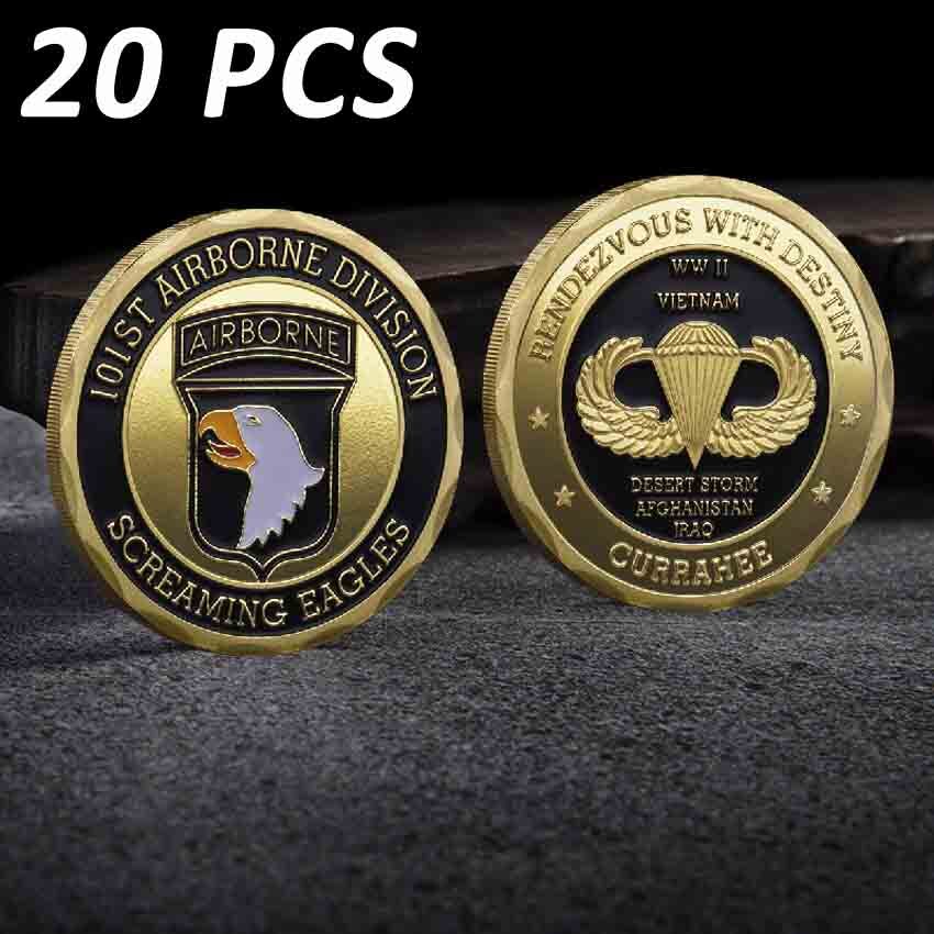 20PCS Challenge Navy Seals Coin Commemorative Military Army Ranger US Gift