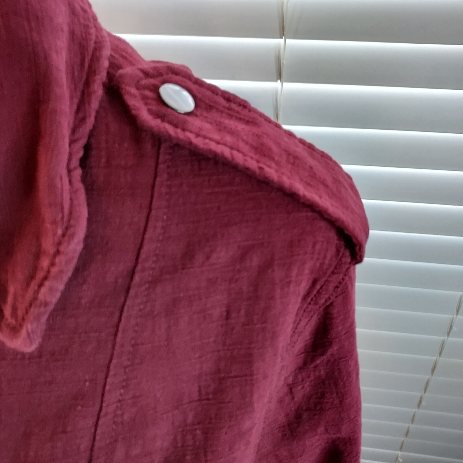 Blu Pepper Utility Jacket Button Zip Drawstring P… - image 8