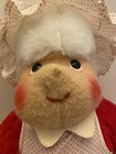 MRS. SANTA CLAUS  - HARD PLUSH--- BY ANIMAL FAIR  --18 INCH TALL- VINTAGE — photo 2