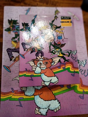  Vintage 1990 Golden 200 Piece Gremlins 2 Puzzle Complete 